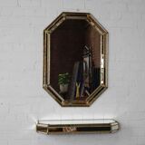 Vintage Spanish mosaic mirror with console, 59x85 cm