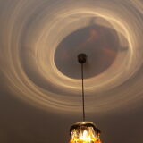 Hanging lamp glass from murano