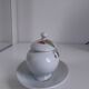MUSTARD POT PORCELAIN FROM PARIS decor Wild Fruits