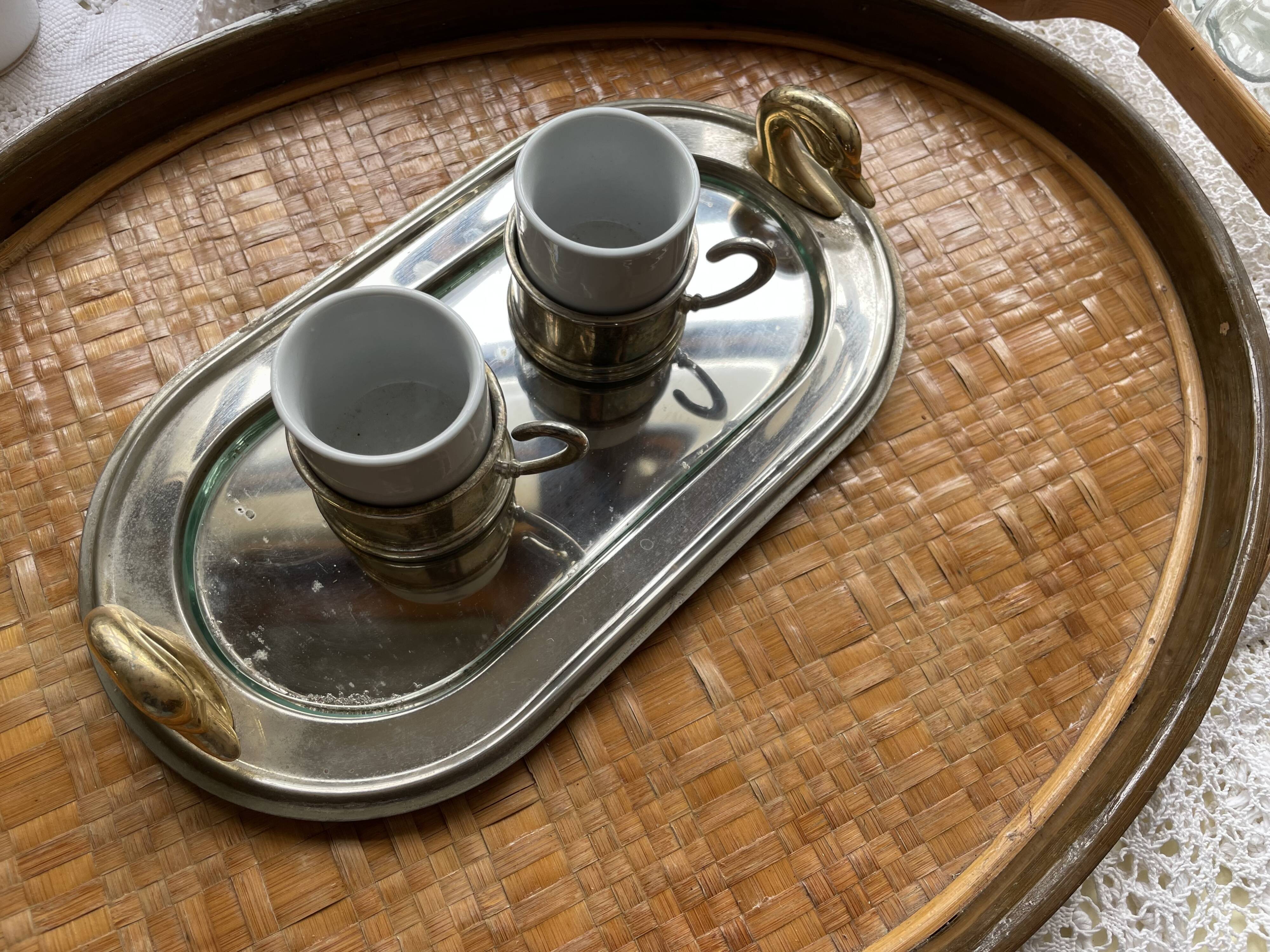 Silver plated tray