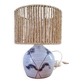 Ceramic lamp from the Dieulefit caves, 70s