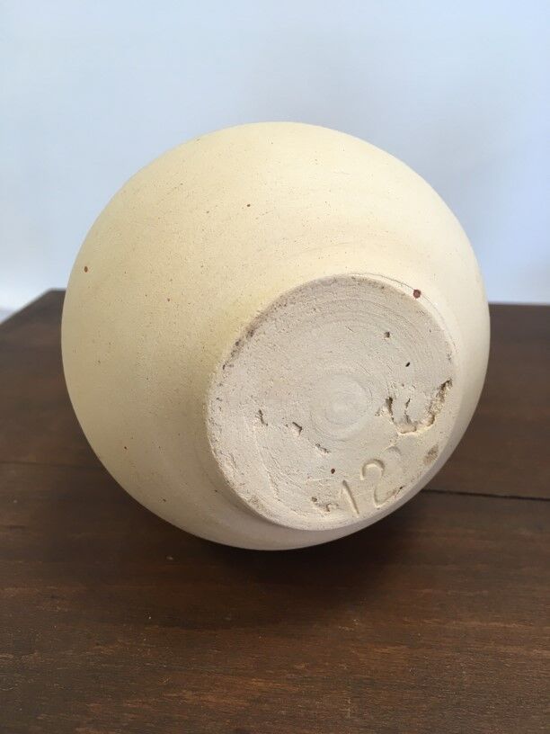 Terracotta pot signed Biot