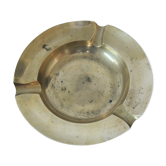 Large vintage brass ashtray