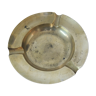 Large vintage brass ashtray