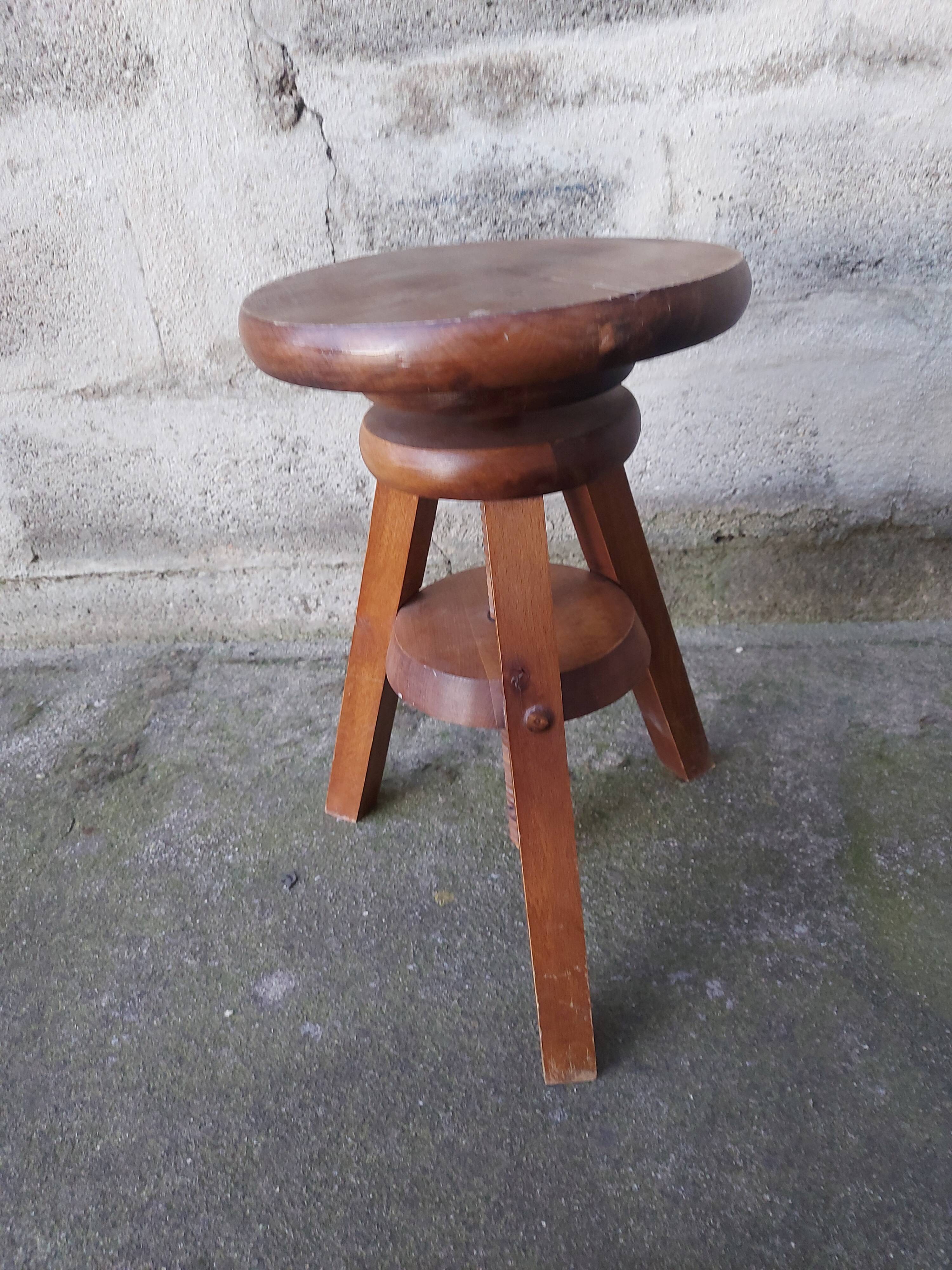 Vintage screw stool