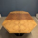 Elm burl table by Jean-Claude Mahey