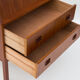 Danish teak secretary - desk by Tibergaard