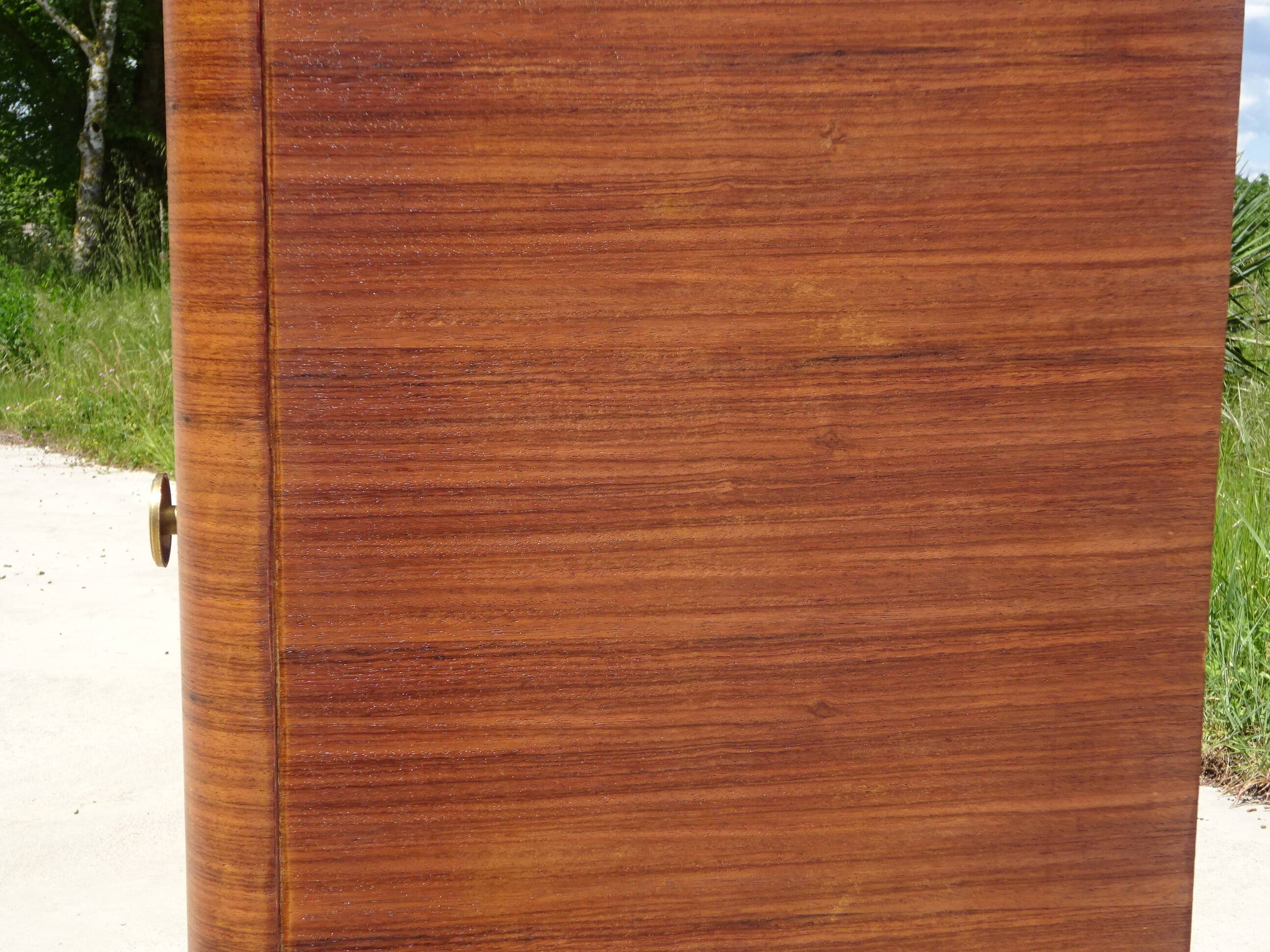 Art Deco filing cabinet, column shape