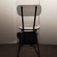 Paire de chaises formica blanches vintage