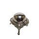 Art Deco brass caviar bowl, Sweden, 1950s