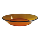 Duralex vintage amber glass bowl