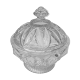 Vintage moulded glass candy