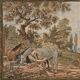 Metrax mechanical tapestry decorated with countryside scenes