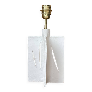 French contemporary ceramic lamp, "L 04" by Renzo Maar