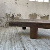 Workbench bench coffee table solid oak XXL