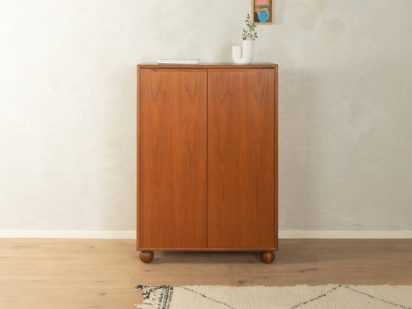 Chest of drawers in classic 1960s design, teak, Denmark