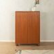 Commode au design classique des années 1960, en teck, Danemark.