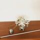 Austrian Ice Glass Chandelier by J.T. Kalmar