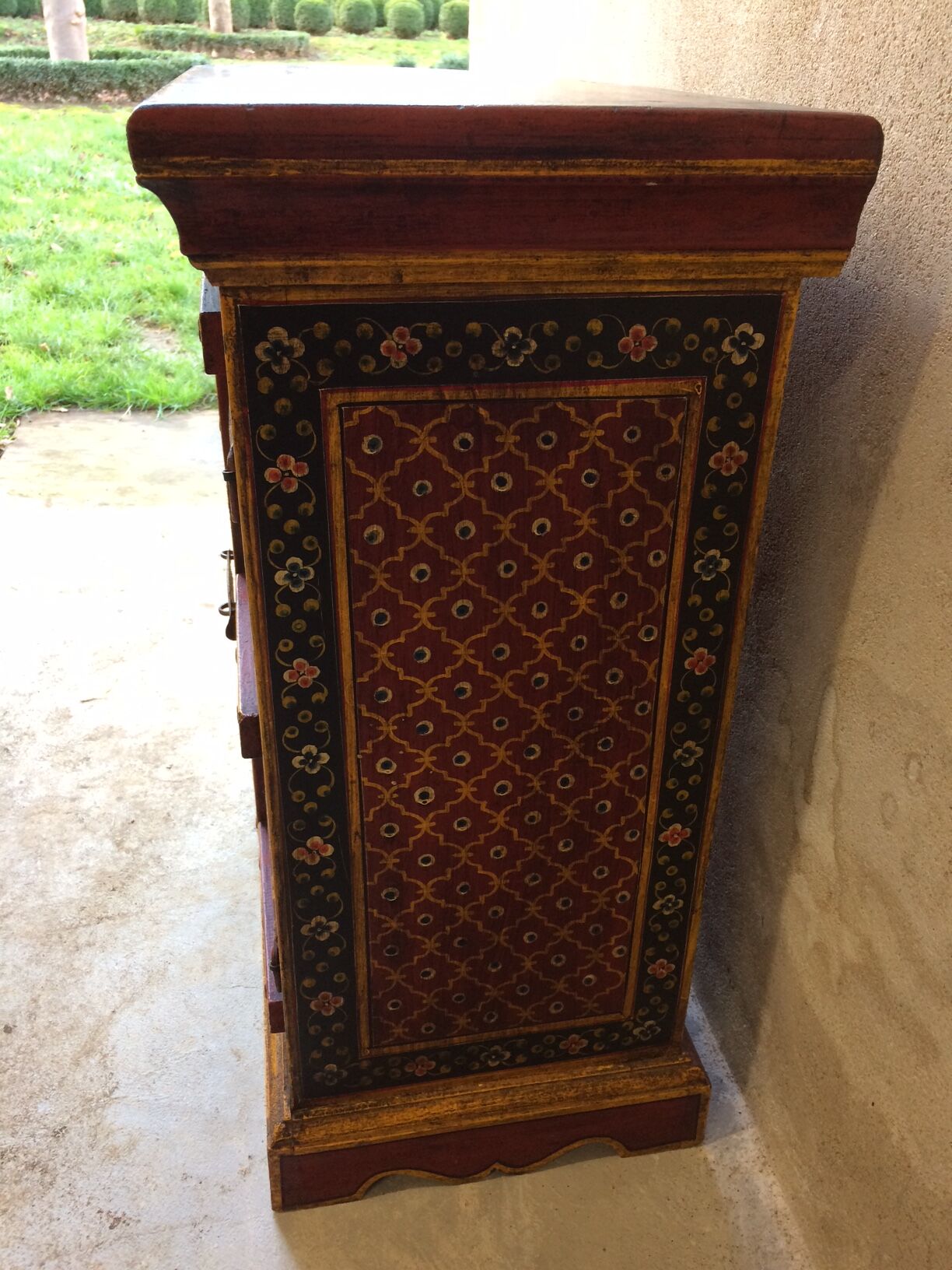 Indian painted low furniture