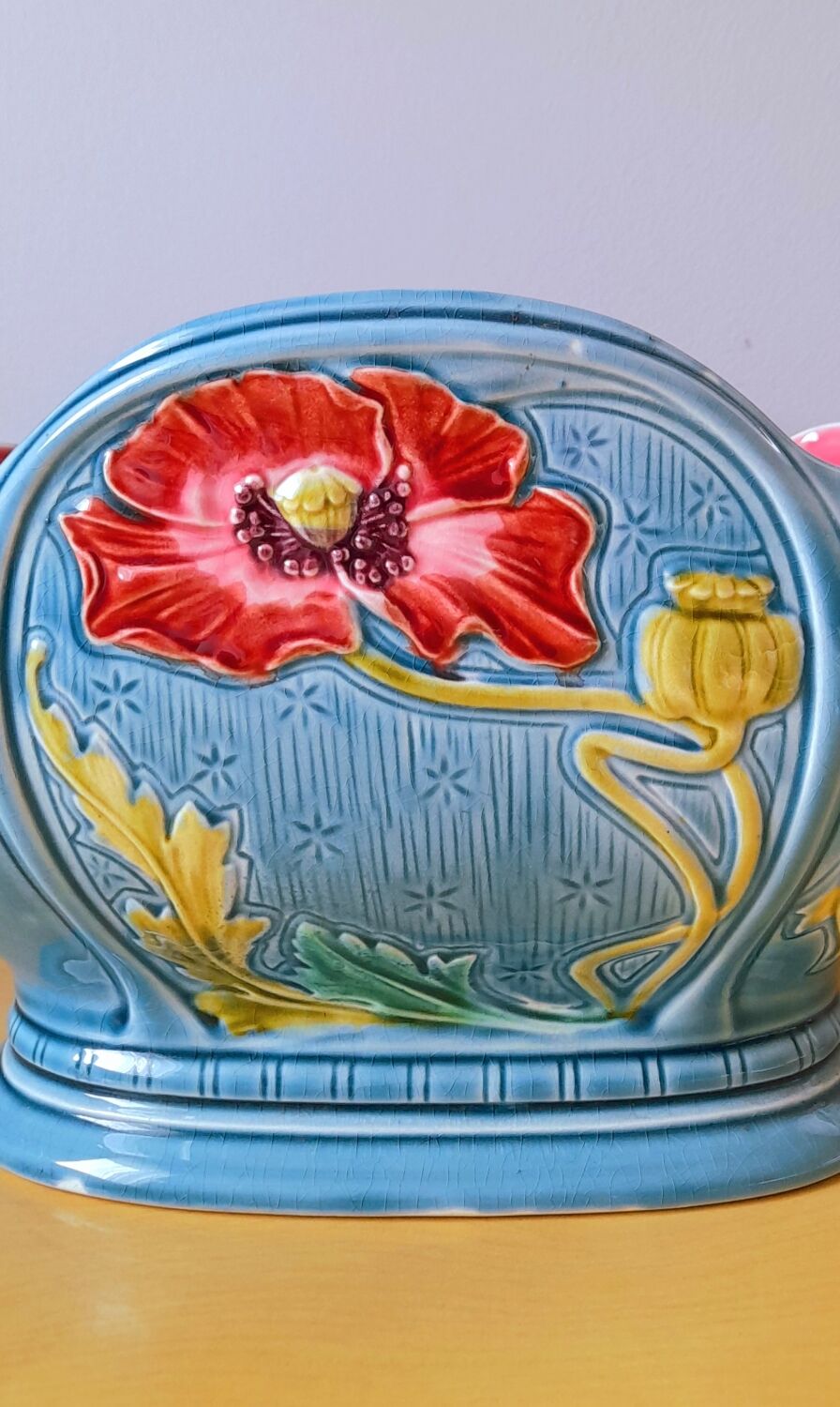 Sarreguemines slip planter