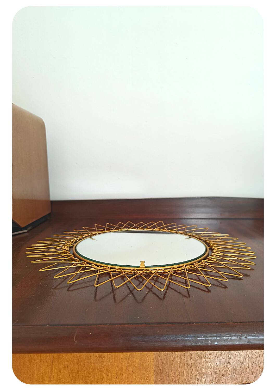 Miroir soleil rétractable Erdecor Escaut, années 1950