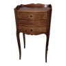 Louis XV style bedside table in cherry wood