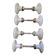Set of 4 pairs of porcelain handles (B-0023)