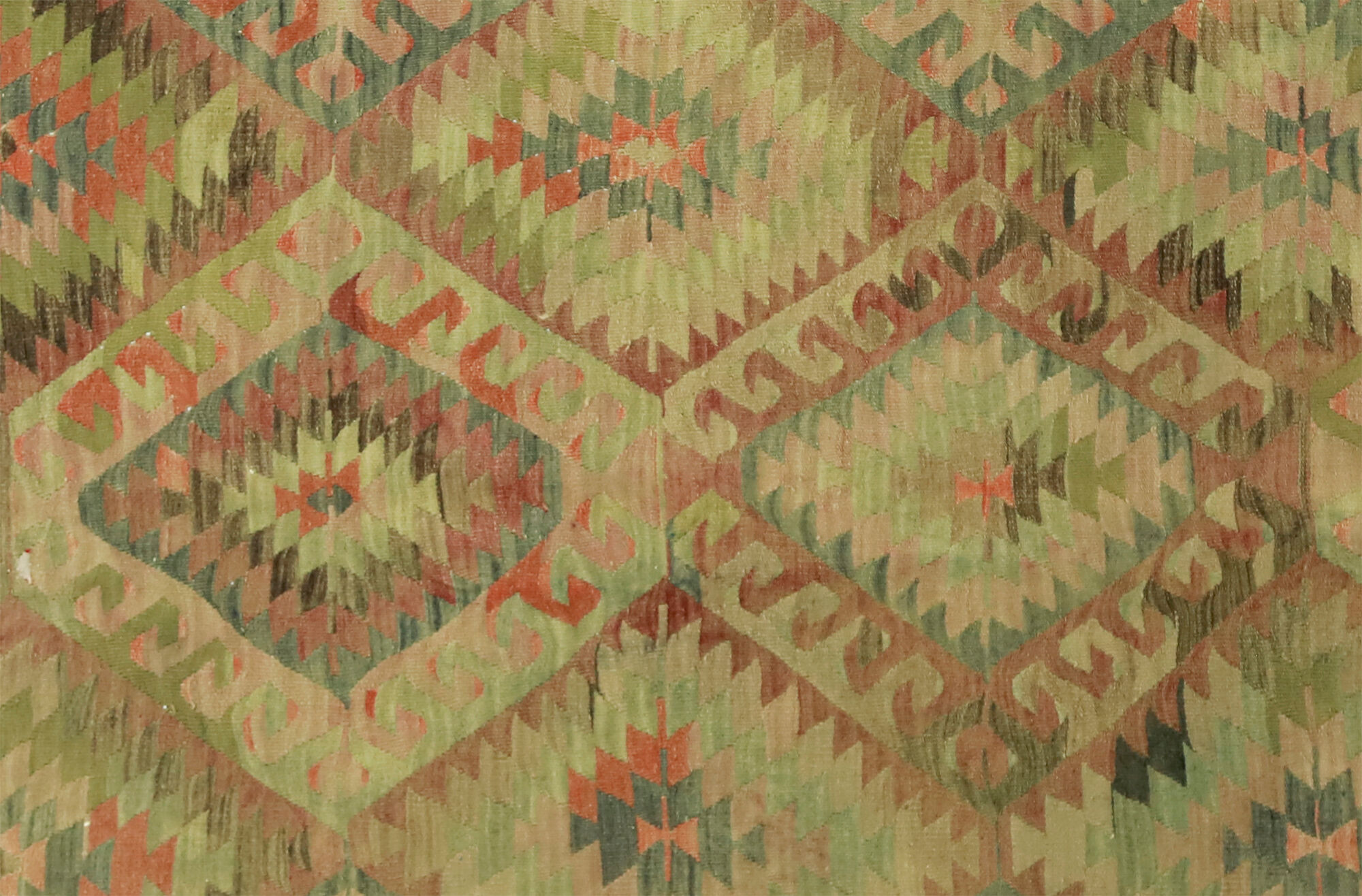 Anatolian handmade kilim rug 280 cm x 163 cm