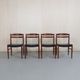 Vintage dining chairs by Carl Ekström, 1960s, set of 4