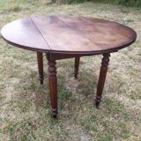 Extendable round table 164 cm