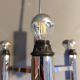 Italian chandelier 1970 with three lights.