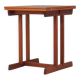 Table basse en acajou, design danois, années 1970, production : Danemark