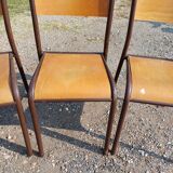 10 Vintage Canteen Chairs