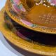 Fruit strainer in Barbotine and serving dish from Salin les Bains.