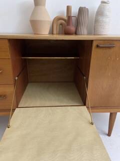 large vintage teak sideboard