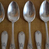 12 tablespoons metal argente orfevre frionnet francois
