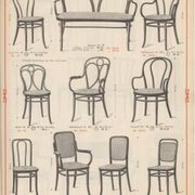 Bentwood dining chair No. 19 by Thonet