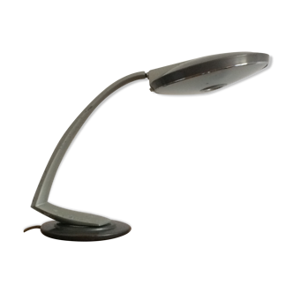 Lampe de bureau Fase, modèle Boomerang avec diffuseur 1960/70