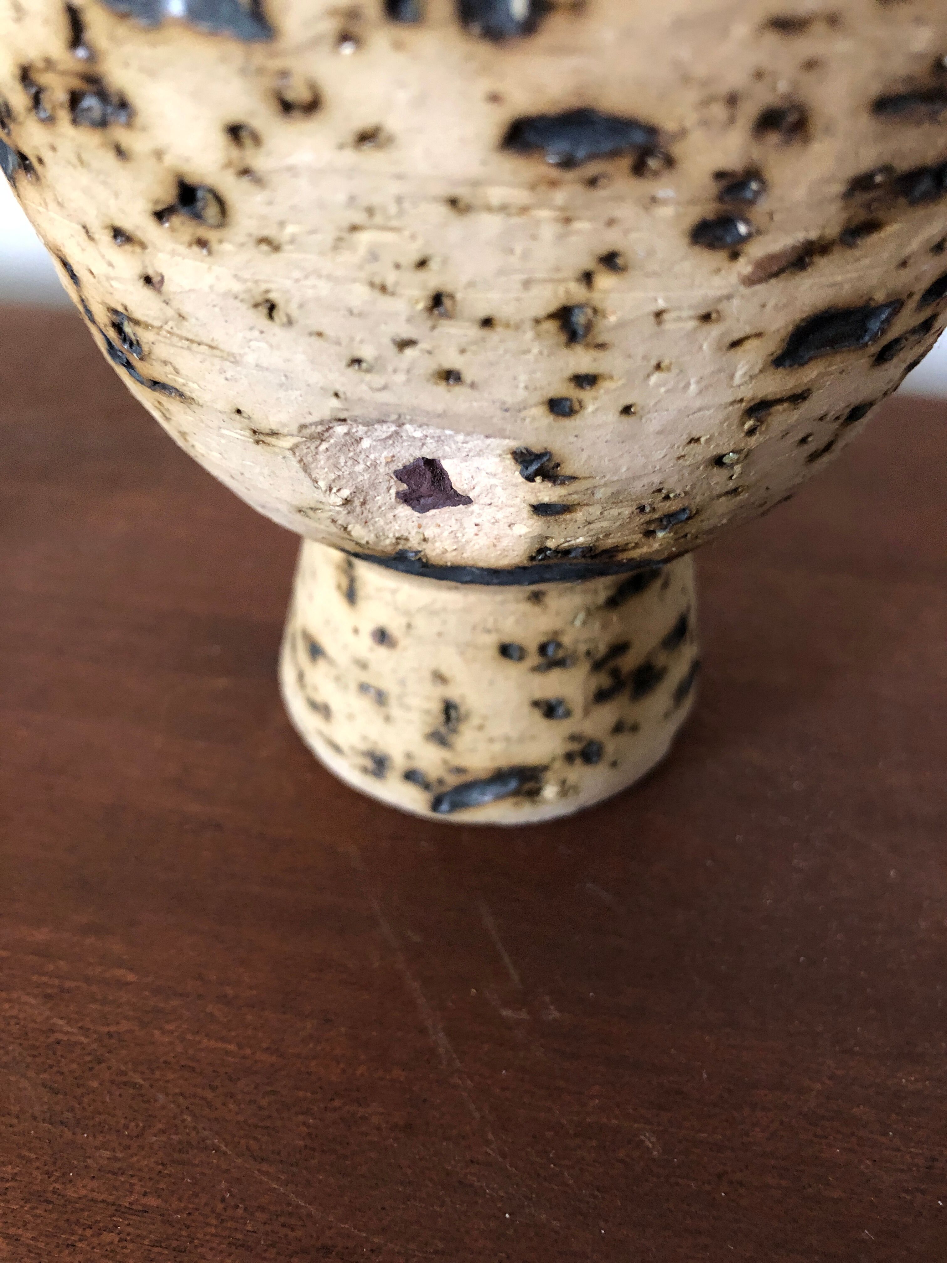 Set of 3 modernist ceramics Holland 1960