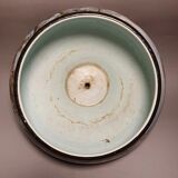 Cache-pot Gabriel Lemonnier, Houry (J) fabricant de porcelaine et de faience