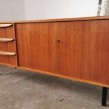 Sideboard teak and Scandinavian walnut