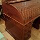 Cylinder desk stamped Holland & Sons