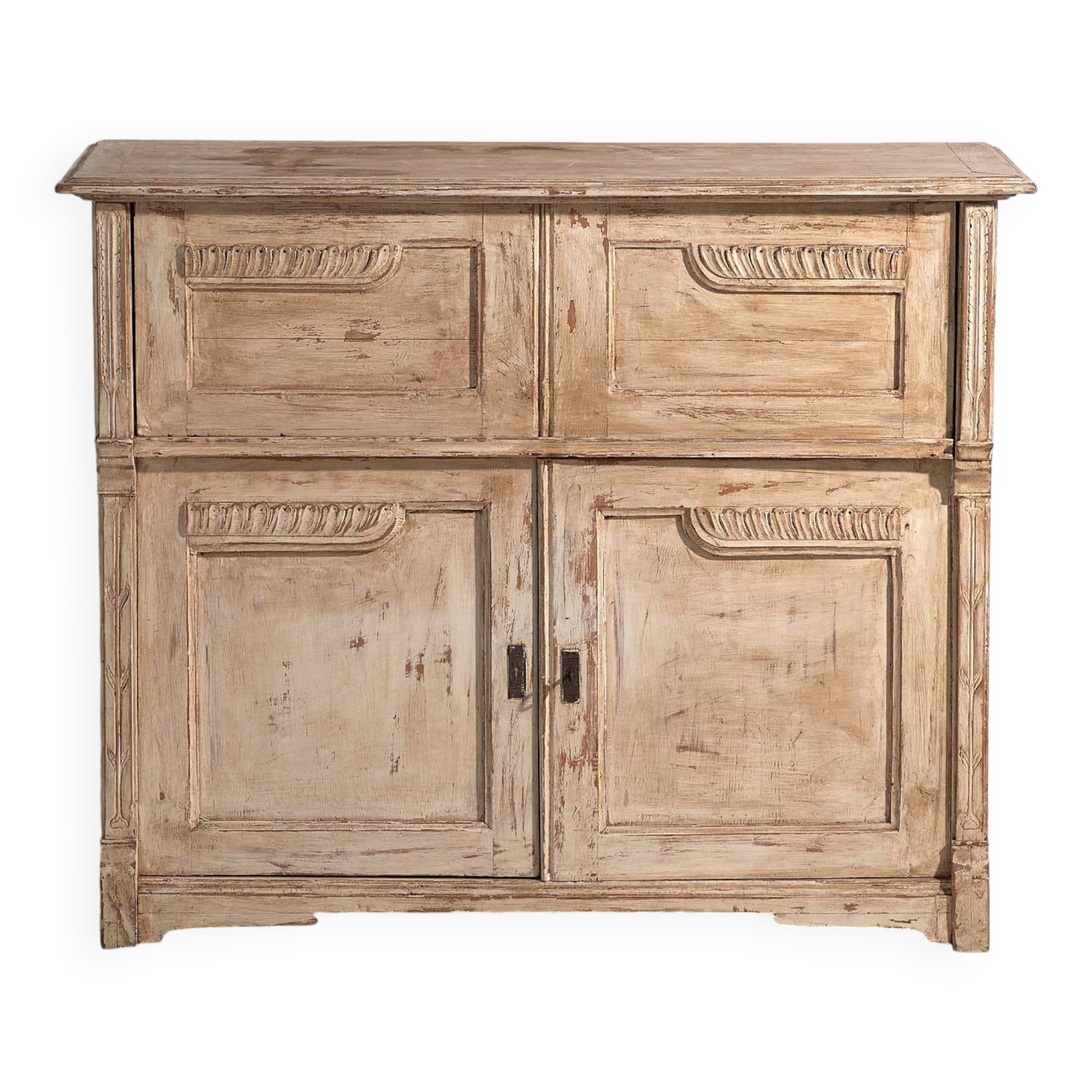 Antique white desk chest of drawers (circa 1920)
