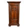Louis XIII bonnetière wardrobe in solid walnut – 18th century period