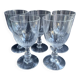 5 verres à eau baccarat – art nouveau