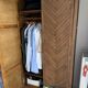 Armoire 2 portes en pin massif