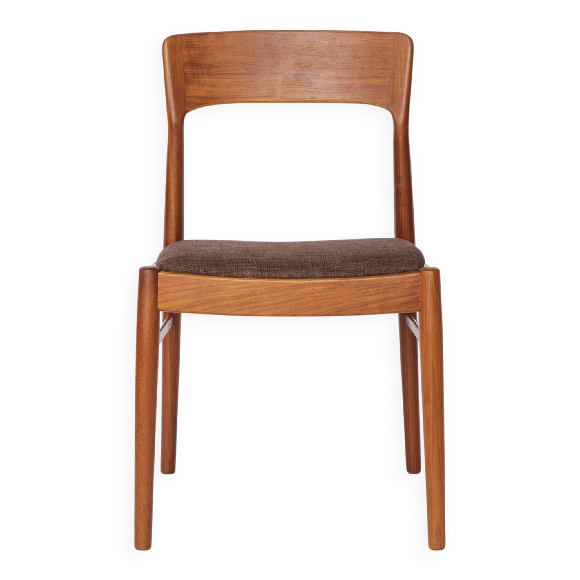 1 of 5 Henning Kjærnulf Teak Dining Chairs for KS Møbler, 1960s | Danish