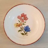 Hollow earthenware plates from Saint Amand Ceranord Vintage Maïté Model