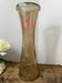 Large cracked glass vase