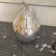 Silver metal ice bucket